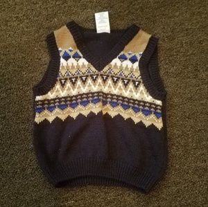 Gymboree 6-12 month sweater vest.